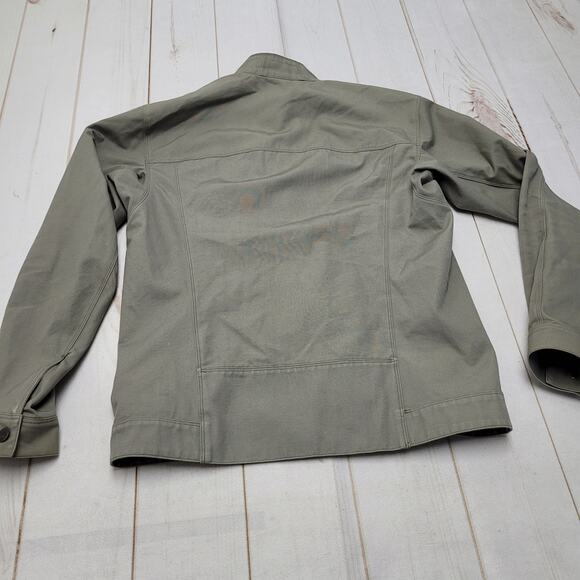 Arc'Teryx Crosswire canvas zip jacket fatigue utility green gray - Picture 2 of 11